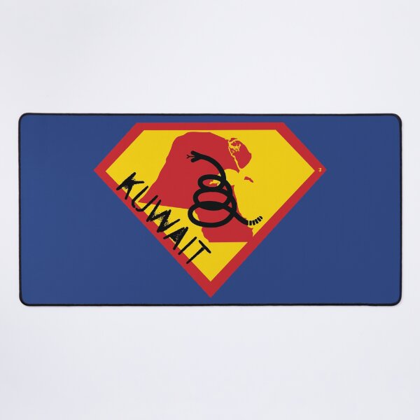 Item preview, KUWAIT Spell Out - Freedom Is The Superpower - Modern Gadsden Snake Flag - Dont Tread On Me SUPERHERO design designed and sold by pelagio.