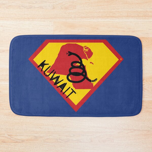Item preview, KUWAIT  Spell Out - Freedom Is The Superpower - Modern Gadsden Snake Flag - Dont Tread On Me SUPERHERO design designed and sold by pelagio.