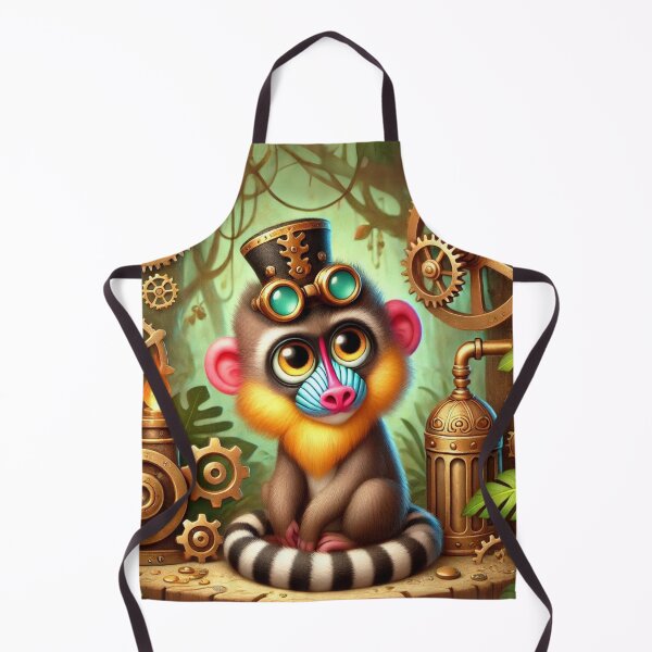 Item preview, Steampunk Mandril designed and sold by Sillytoe.