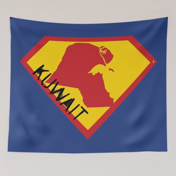 Item preview, KUWAIT  Spell Out - Freedom Is The Superpower -  SUPERHERO design designed and sold by pelagio.