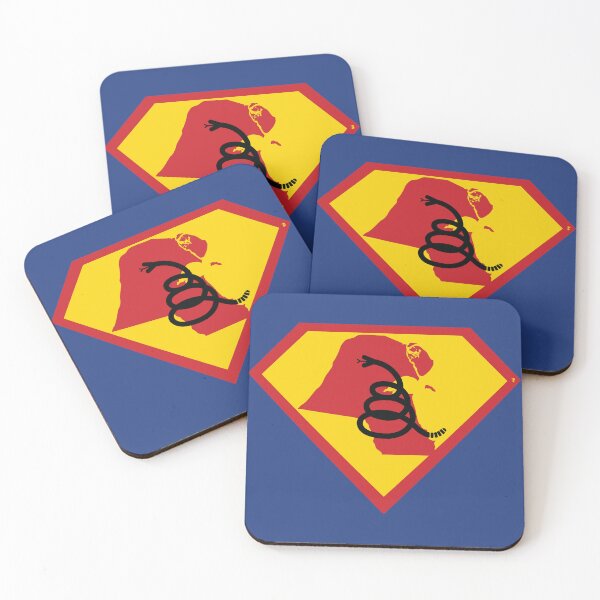 Item preview, KUWAIT  - Freedom Is The Superpower - Modern Gadsden Snake Flag - Dont Tread On Me SUPERHERO design designed and sold by pelagio.