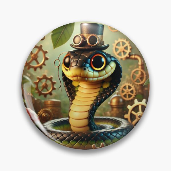 Item preview, Steampunk Mangrove Snake designed and sold by Sillytoe.