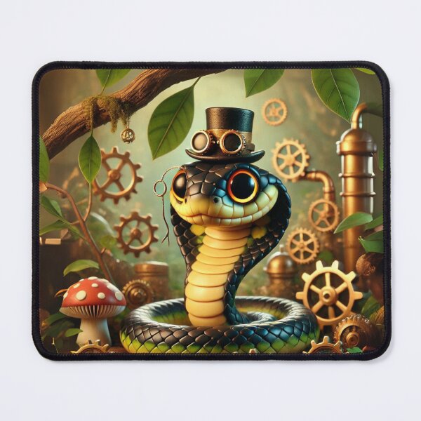 Item preview, Steampunk Mangrove Snake designed and sold by Sillytoe.