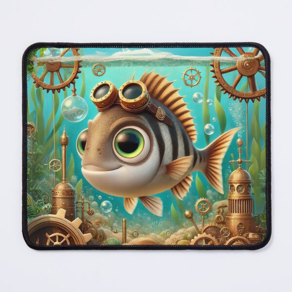 Item preview, Steampunk Mangrove Snapper designed and sold by Sillytoe.