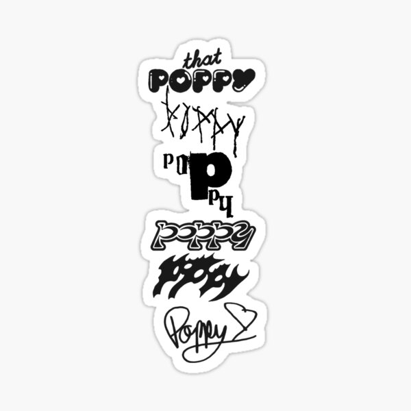 Item preview, Poppy Logos Timeline designed and sold by Evie Nevada.