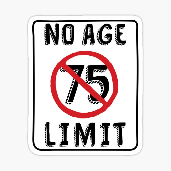 Funny 75th Birthday Stickers for Sale | Redbubble