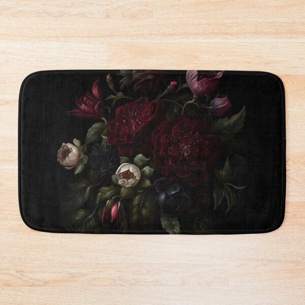 Item preview, Dark burgundy floral  designed and sold by VioletSky-Arts.