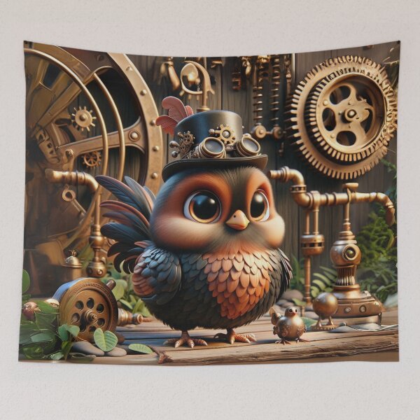 Item preview, Steampunk Marans Chicken designed and sold by Sillytoe.