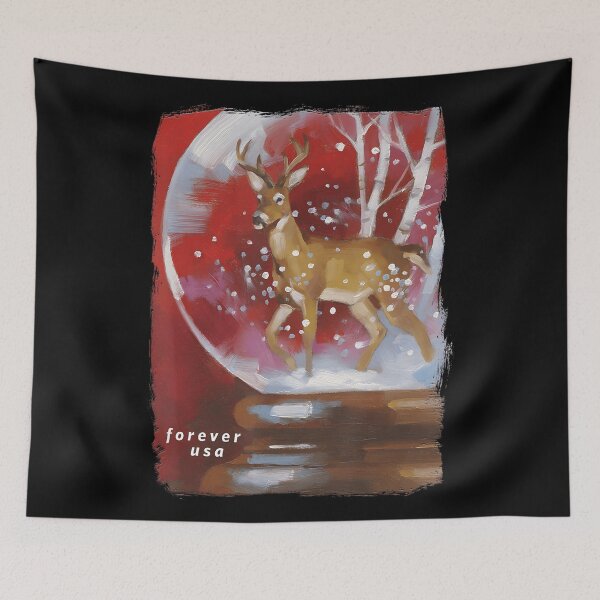 Item preview, Snow Globes Reindeer designed and sold by webvein.