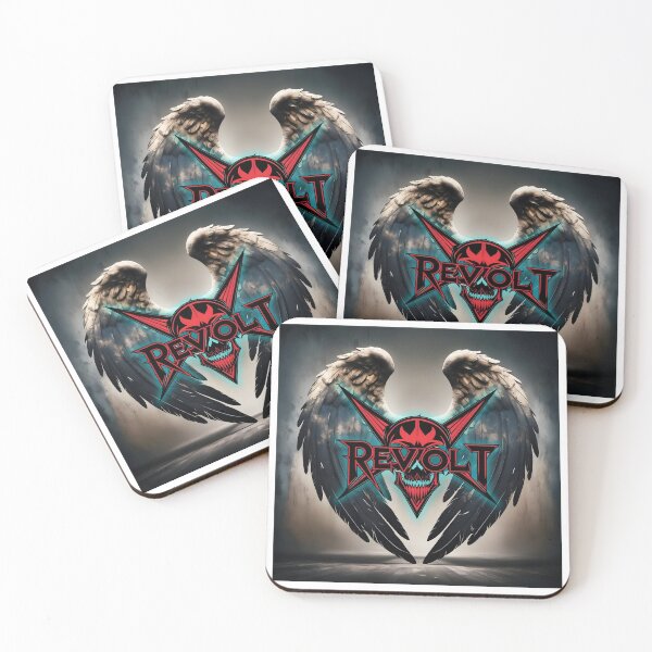 Item preview, REVOLT: Fallen Angel Wings and Skull Design designed and sold by PING 999 STUDIO.