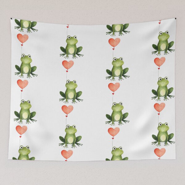 Item preview, Cute watercolor frog designed and sold by Victoria Riabov.