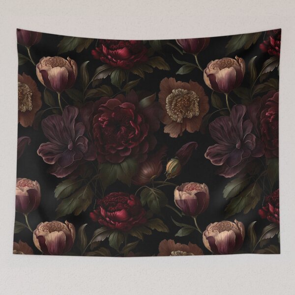 Item preview, Dark Victorian floral designed and sold by VioletSky-Arts.