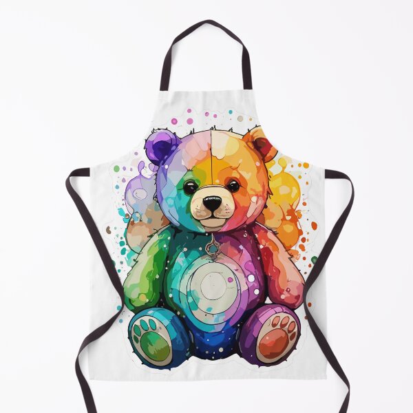 Artikelvorschau, Teddybär bunt entworfen und verkauft von jinmommyonline.