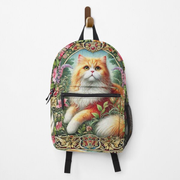 Item preview, Persian Cat in Beautiful Floral Zen Flower Garden designed and sold by Illuministique.