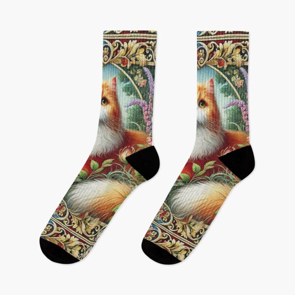 Item preview, Persian Cat in Beautiful Floral Zen Flower Garden designed and sold by Illuministique.