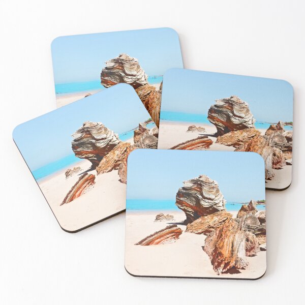 Item preview, Roebuck - Broome Western Australia Red Cliffs Weathered rocks designed and sold by Adam Gormley.