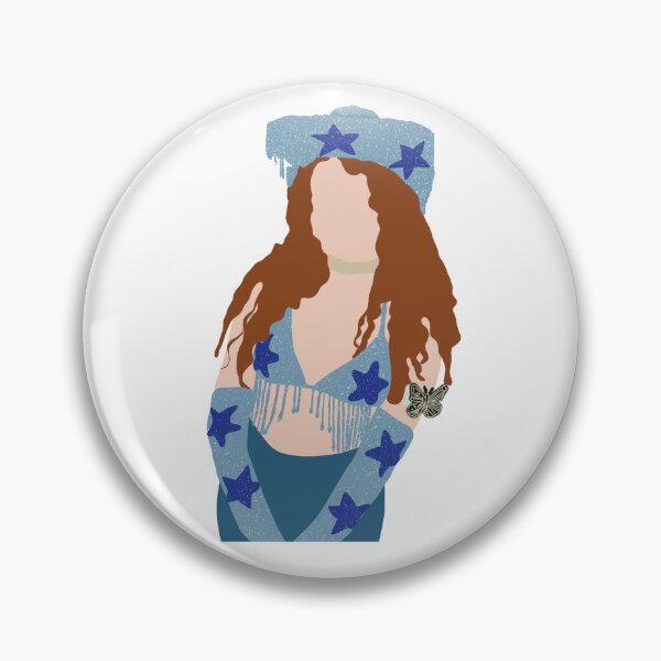 Item preview, blue star cowgirl hat chappell roan doodle designed and sold by spicystylesco.