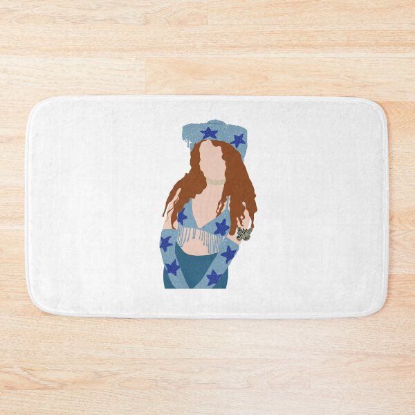 Item preview, blue star cowgirl hat chappell roan doodle designed and sold by spicystylesco.