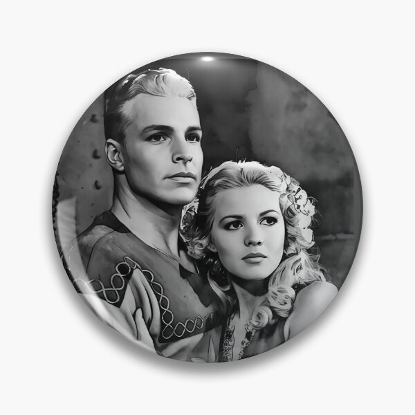 Item preview, Buster Crabbe and Jean Rogers in Flash Gordon 1936 designed and sold by deusrex007.