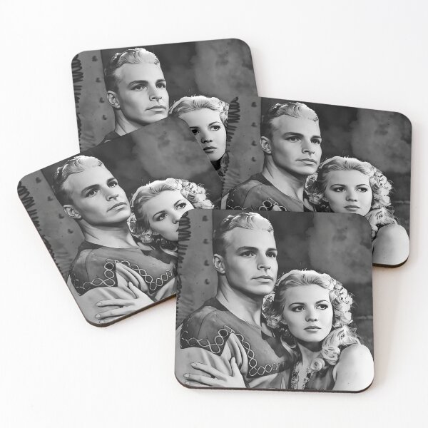 Item preview, Buster Crabbe and Jean Rogers in Flash Gordon 1936 designed and sold by deusrex007.