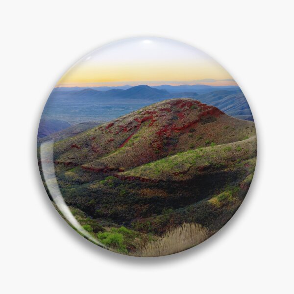 Item preview, HAMERSLEY Mountain Range - Pilbara Western Australia Sunset Glow designed and sold by Adam Gormley.