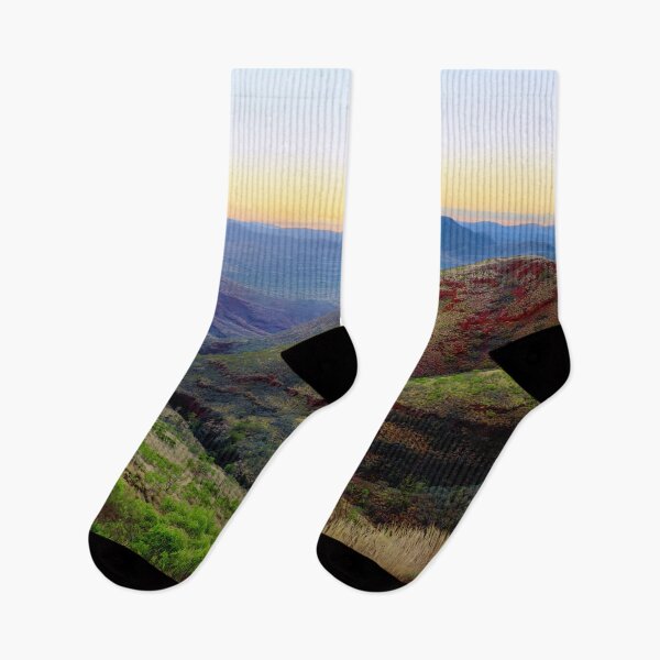 Item preview, HAMERSLEY Mountain Range - Pilbara Western Australia Sunset Glow designed and sold by Adam Gormley.