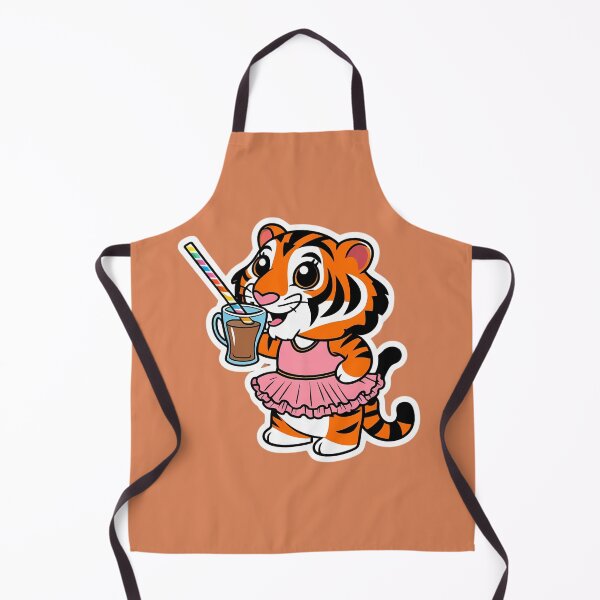 Item preview, Tiger having Tea | Tea-Lovers | I want my tea | Gobble Gala designed and sold by Kids GobbleGala.