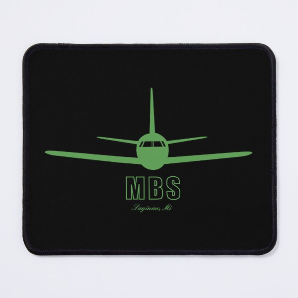 Item preview, MBS Saginaw Michigan Mi Airport Code designed and sold by Lartheviking.