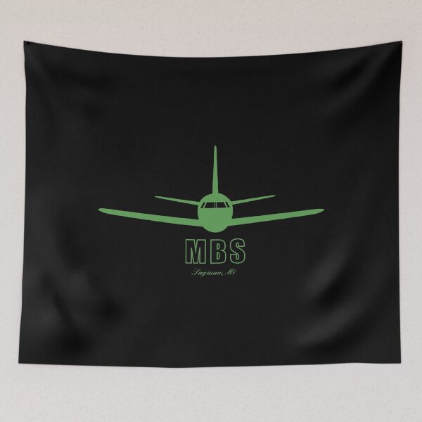 Item preview, MBS Saginaw Michigan Mi Airport Code designed and sold by Lartheviking.