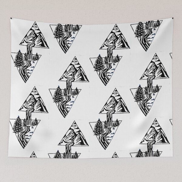Item preview, Black and White Landscape  designed and sold by Chad's Fresh Art.