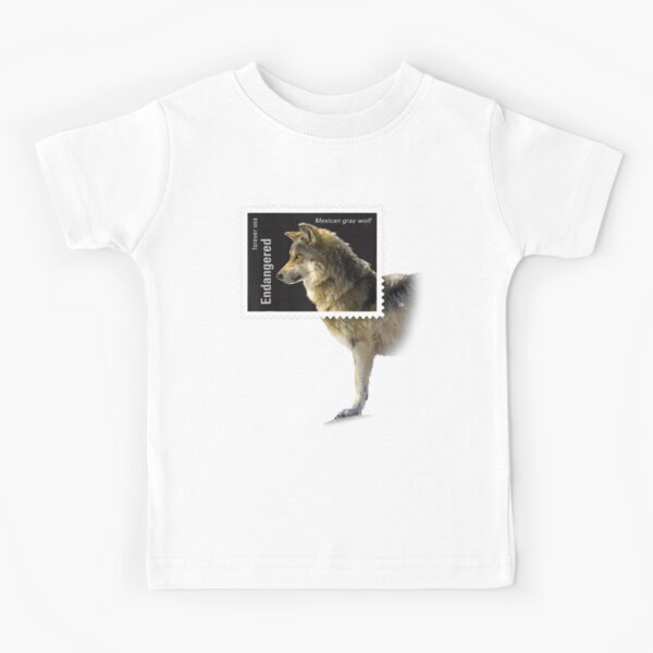 Item preview, Stamp Framed Mexican Gray Wolf designed and sold by webvein.