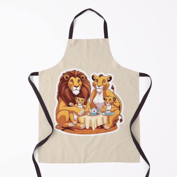 Item preview, Family - The lion having Tea | Tea-Lovers | I want my tea | Gobble Gala designed and sold by Kids GobbleGala.