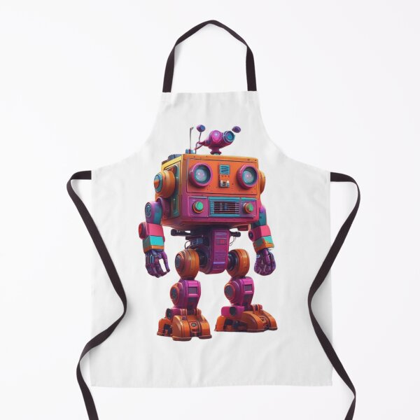 Item preview, Orange and Pink Robot designed and sold by UNK-Fatigues.