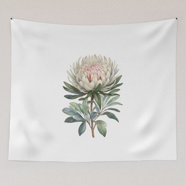 Item preview, White Waratah designed and sold by HOMETOWN86.