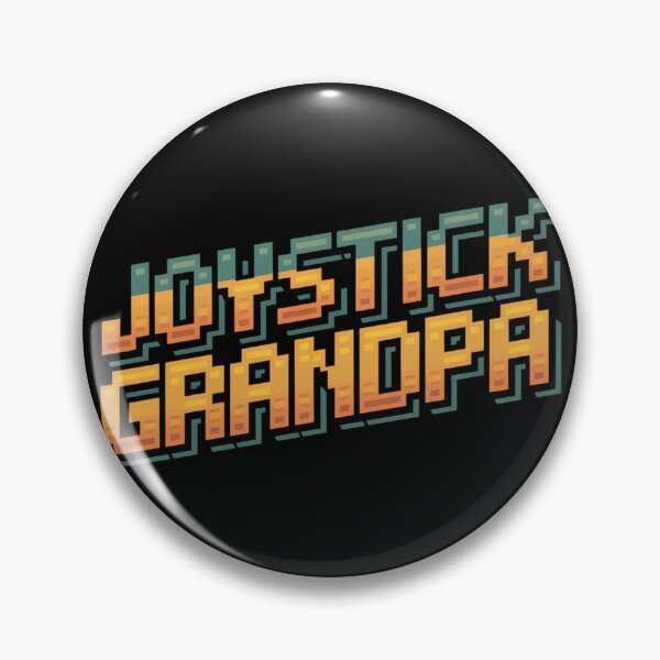Item preview, Retro Arcade Champ: Joystick Grandpa's Legacy designed and sold by 8bitdecalworld.