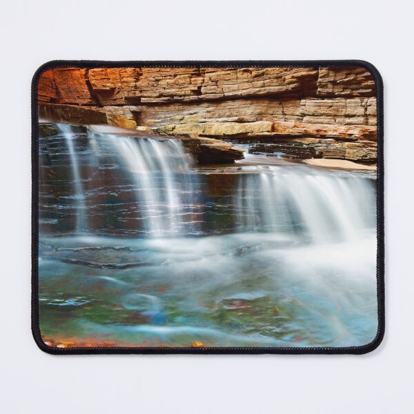 Item preview, Hancock Gorge Waterfalls - Karijini NP Pilbara Western Australia designed and sold by Adam Gormley.