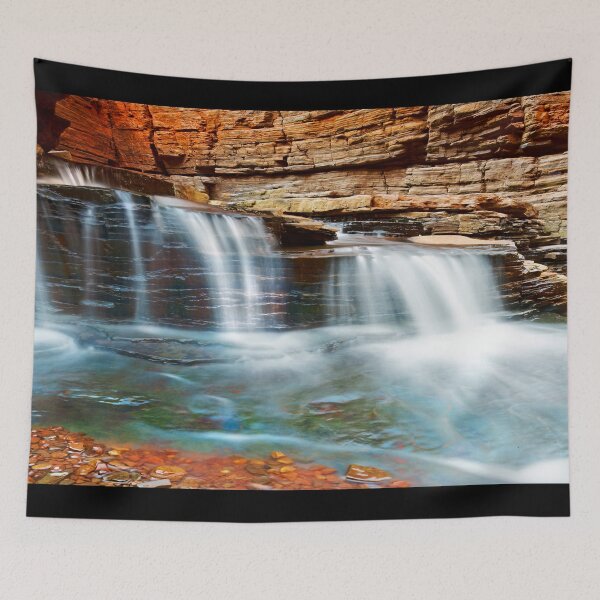 Item preview, Hancock Gorge Waterfalls - Karijini NP Pilbara Western Australia designed and sold by Adam Gormley.