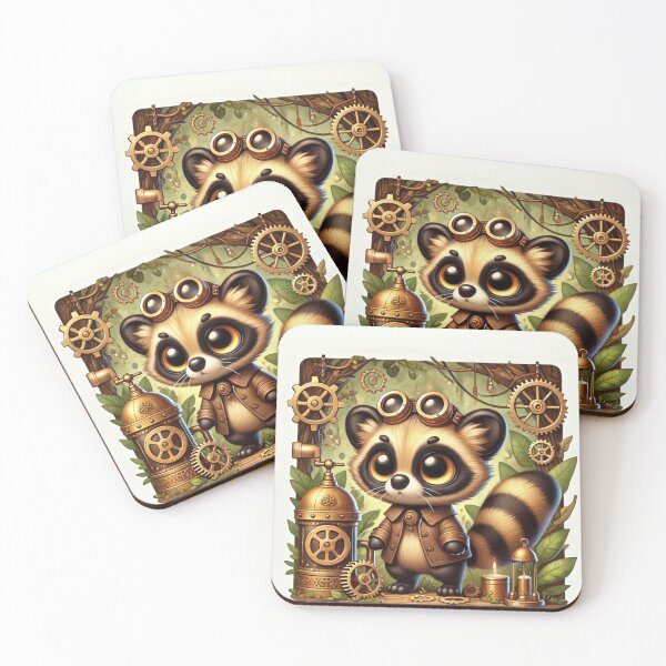 Item preview, Steampunk Masked Palm Civet designed and sold by Sillytoe.