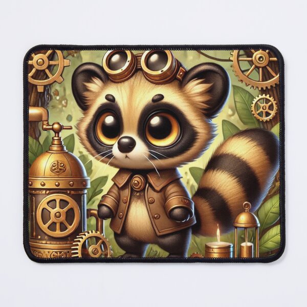 Item preview, Steampunk Masked Palm Civet designed and sold by Sillytoe.