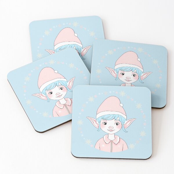 Item preview, Sienna the Christmas Elf designed and sold by Sweet Bliss Art.
