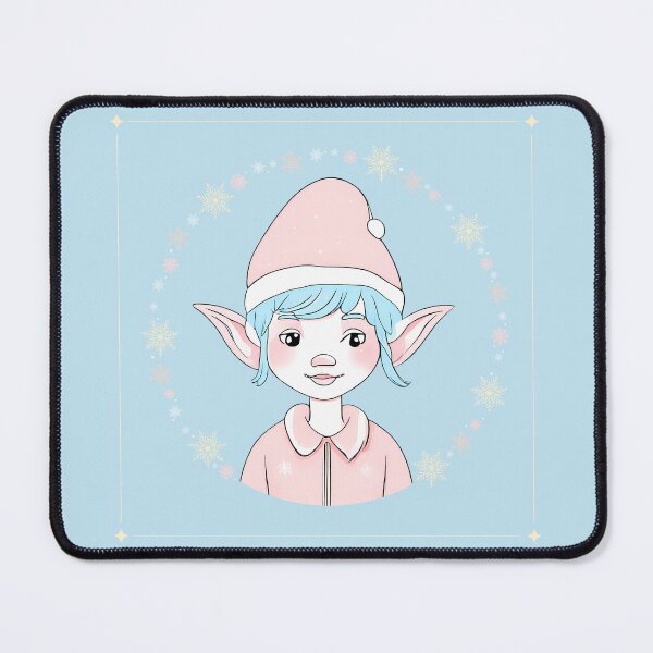 Item preview, Sienna the Christmas Elf designed and sold by Sweet Bliss Art.