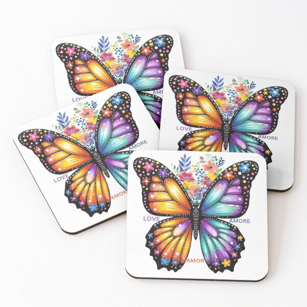 Item preview, Colorful butterfly. designed and sold by Mindful56.