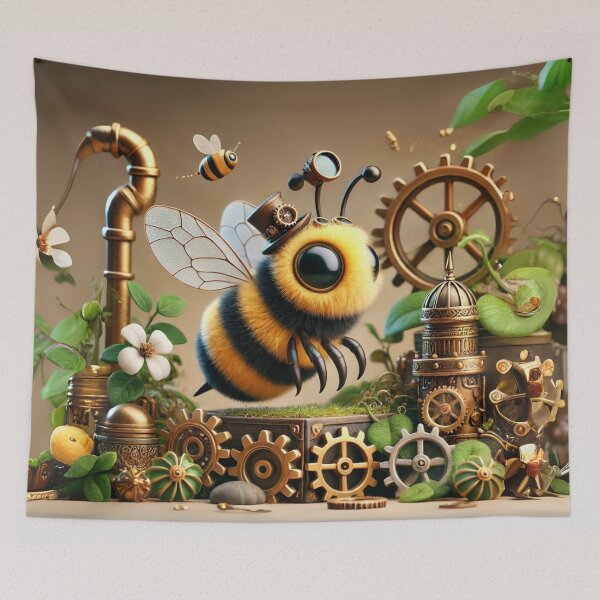 Item preview, Steampunk Mason Bee designed and sold by Sillytoe.