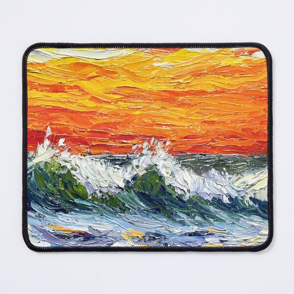 Item preview, Fiery Ocean Symphony designed and sold by LeinArt.