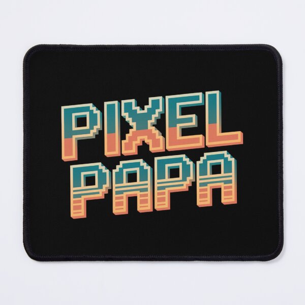 Item preview, Pixel Papa Powers Up! designed and sold by 8bitdecalworld.