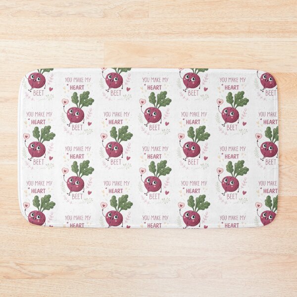 Item preview, You Make My Heart Beet , Food Puns designed and sold by MagicalThreads.