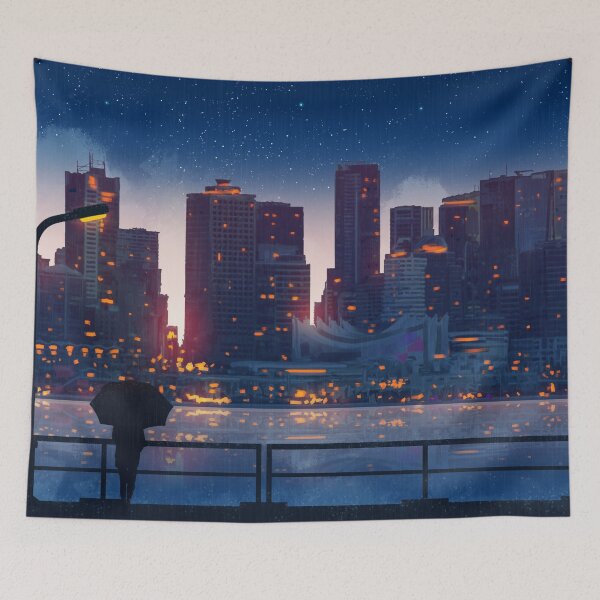 Item preview, Night cityscape  designed and sold by Chic Palette .