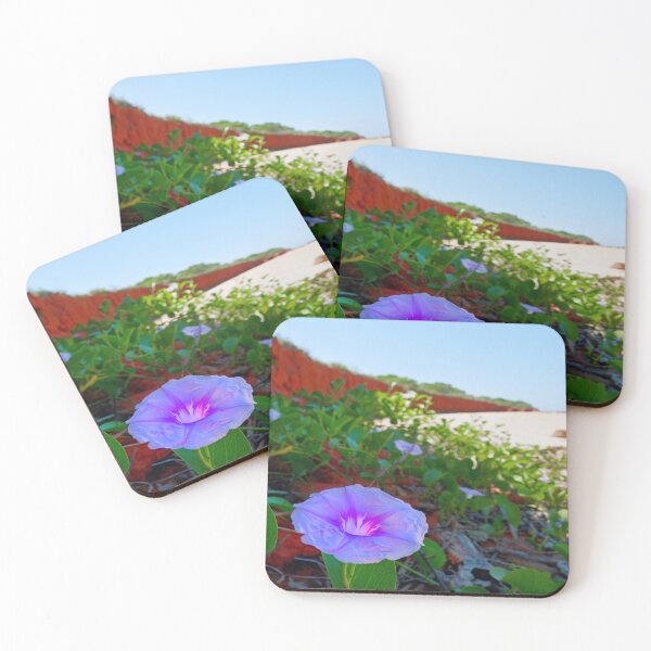 Item preview, Roebuck Bay - Broome WA Red Cliffs Dune Flowers designed and sold by Adam Gormley.