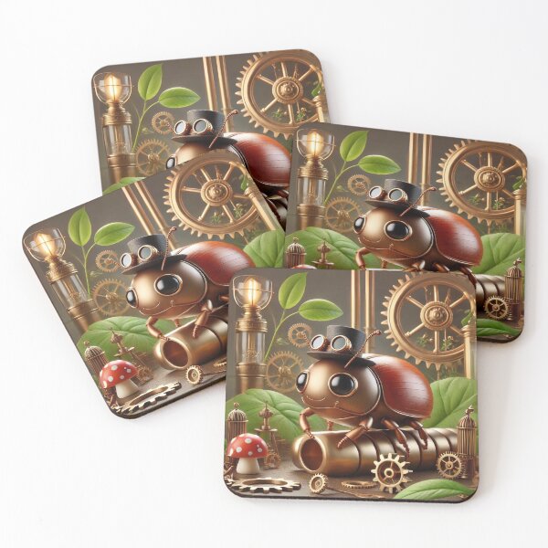 Item preview, Steampunk May Beetle designed and sold by Sillytoe.