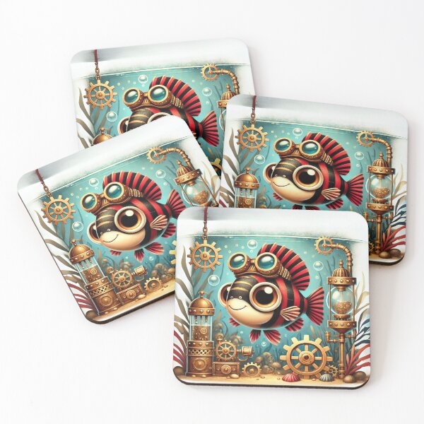 Item preview, Steampunk Mayan Cichlid designed and sold by Sillytoe.